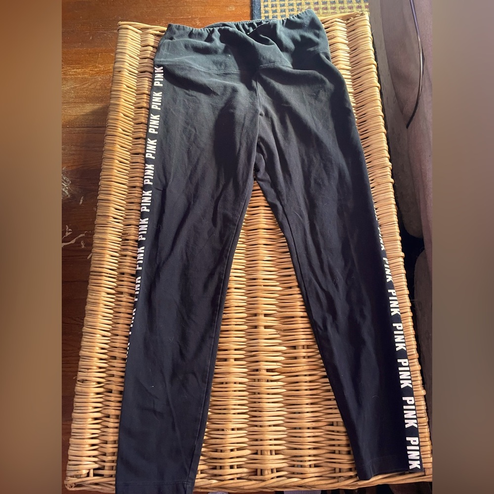 VS Pink Logo Leggings